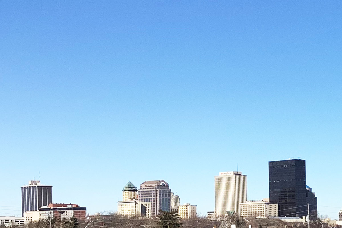 Dayton, Ohio Skyline
